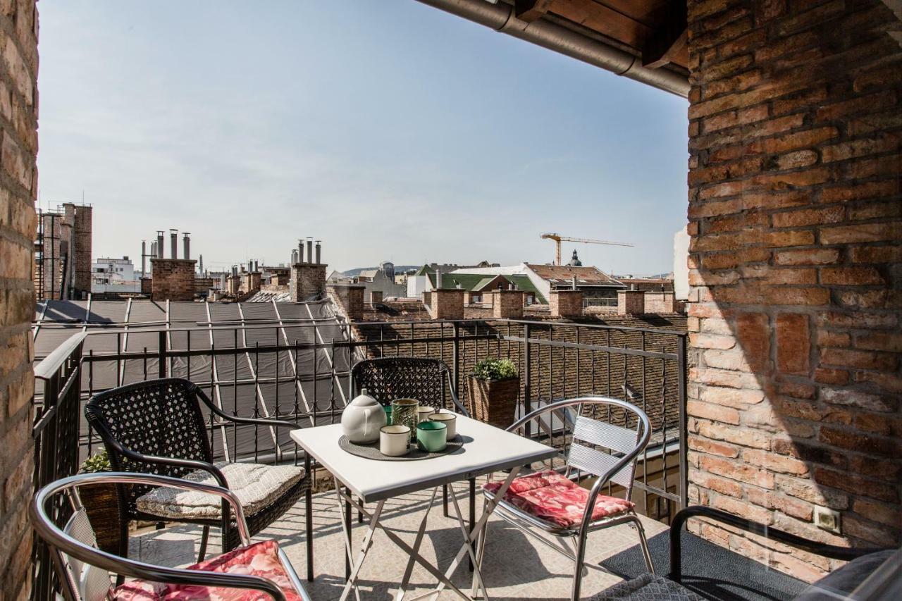 Terrace Apartment Sky Lounge Budapest Exteriör bild